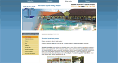 Desktop Screenshot of lazne-velky-meder.cz